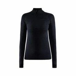 Craft CORE DRY ACTIVE COMFORT HZ W Chemise Américaine à Mi-zip à Manches Longues